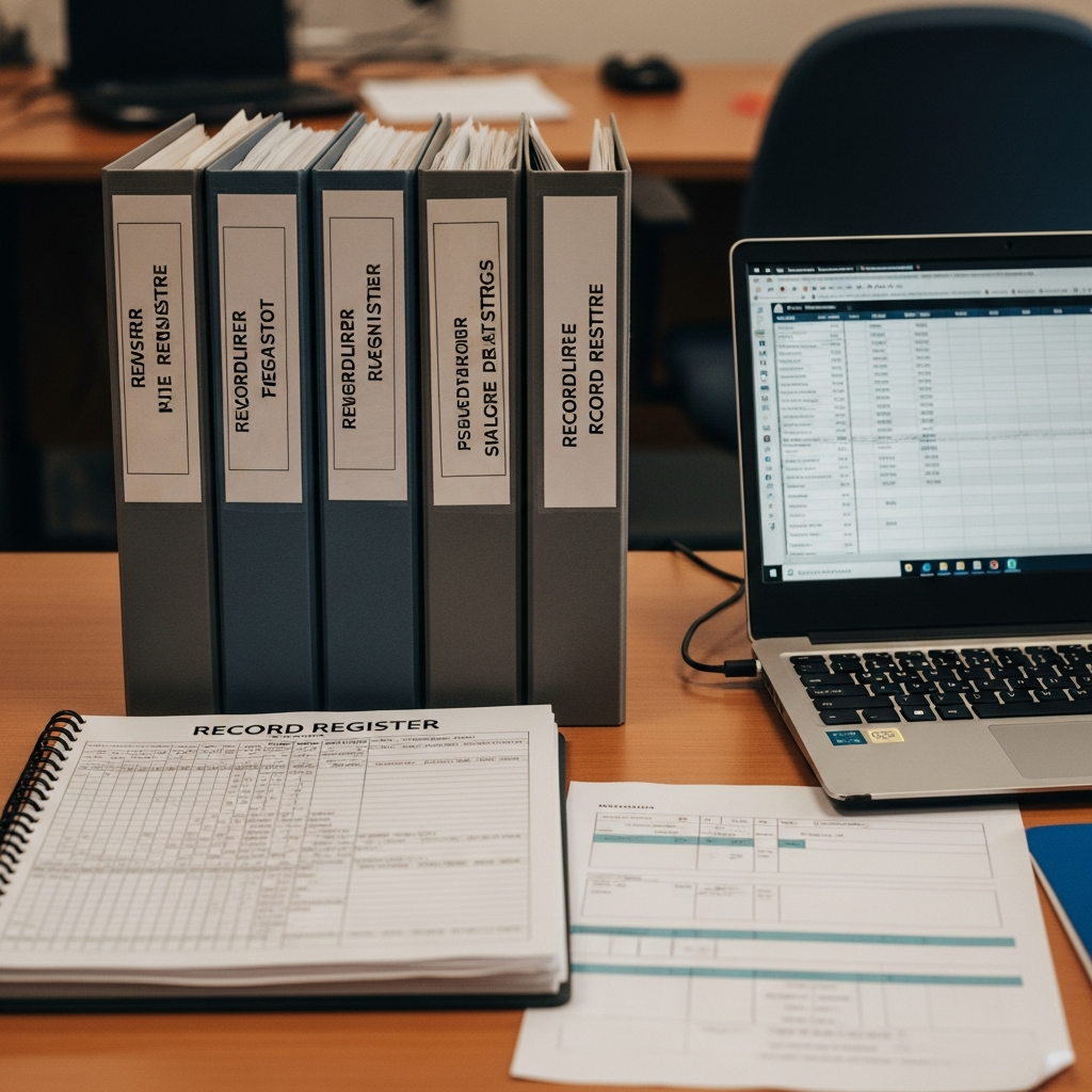 Ochre Card register audit